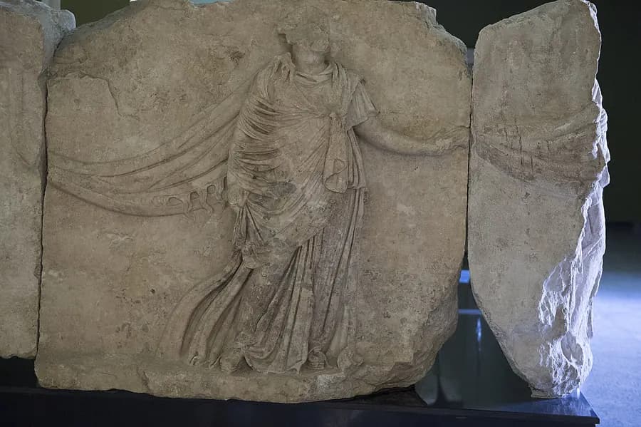 Sagalassos'tan Dansçı Kızlar mermer kabartması