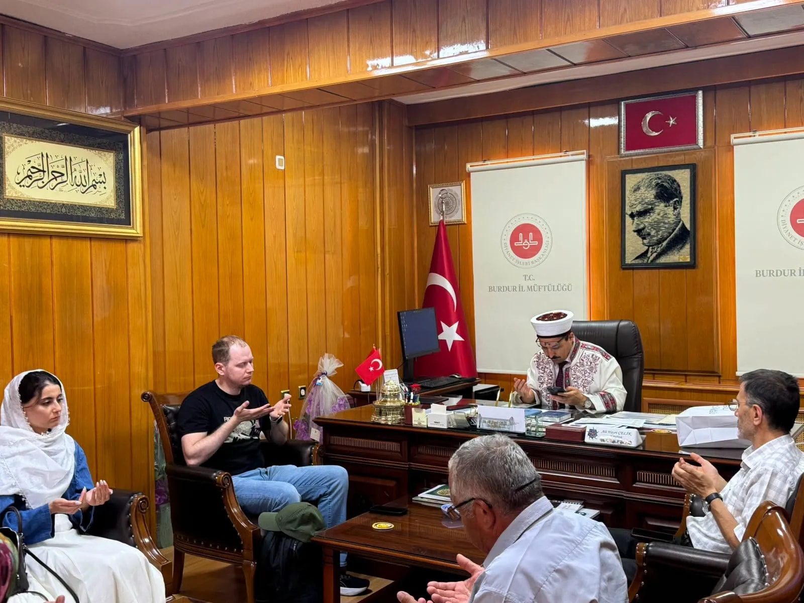 Rus vatandaşı Burdur’da Müslüman oldu: Egor’un yeni adı Enes.
