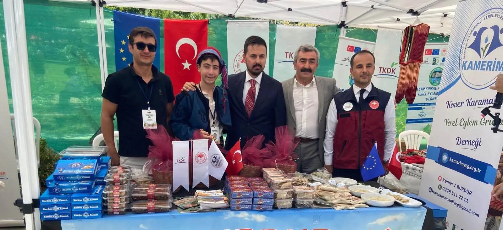 TKDK Başkanı Antalyalı’dan Burdur standına ziyaret: Kırsal kalkınmaya güçlü destek.