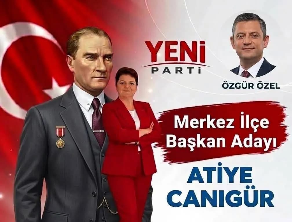 Atiye Canıgür’den Merkez İlçe Başkanlığı İçin Adaylık Açıklaması: “Yeni Bir Başlangıç İçin Adayım”