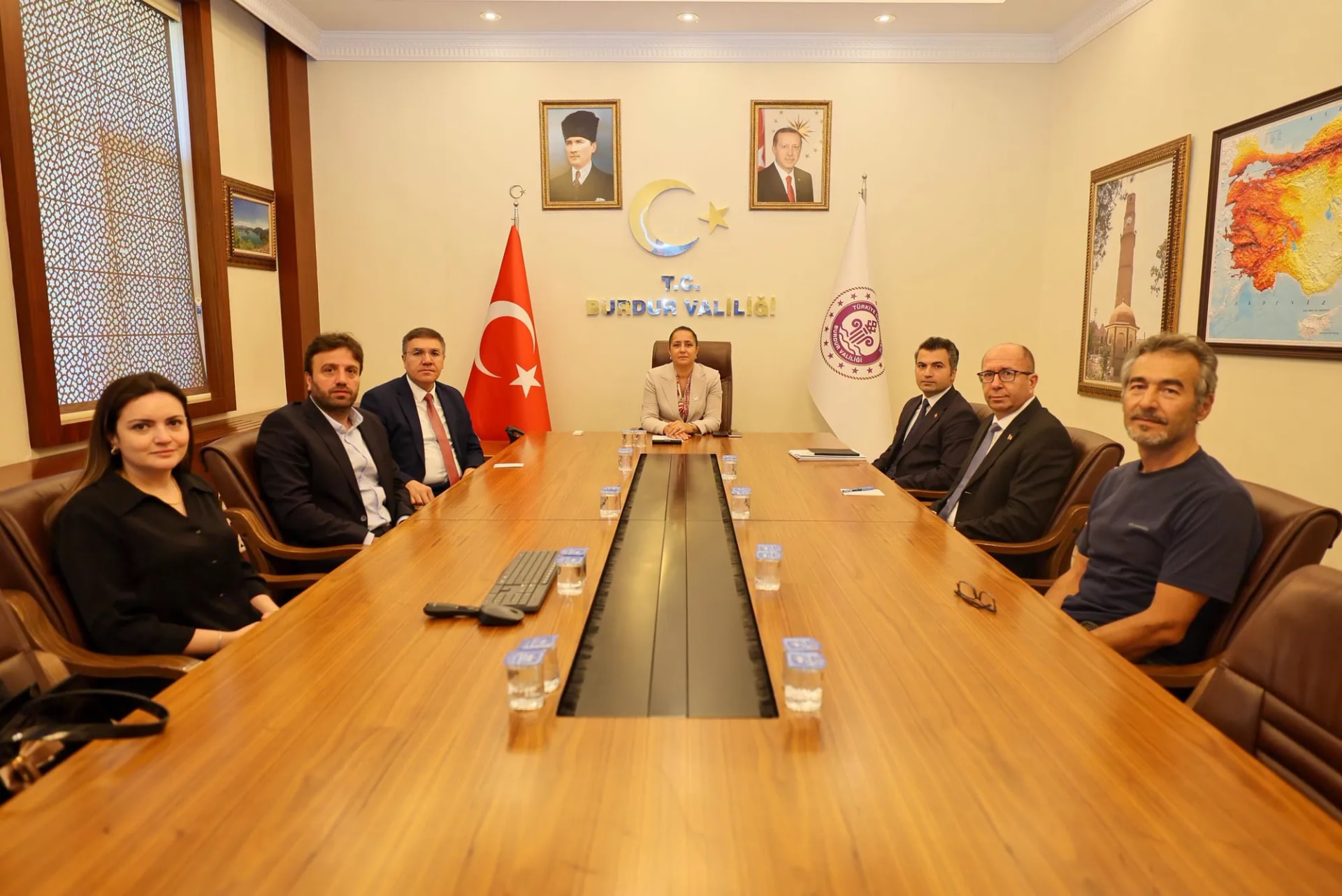 Salda Gölü Bilim Merkezi için önemli toplantı: Bilimsel çalışmalar ve TÜBİTAK iş birliği masada.