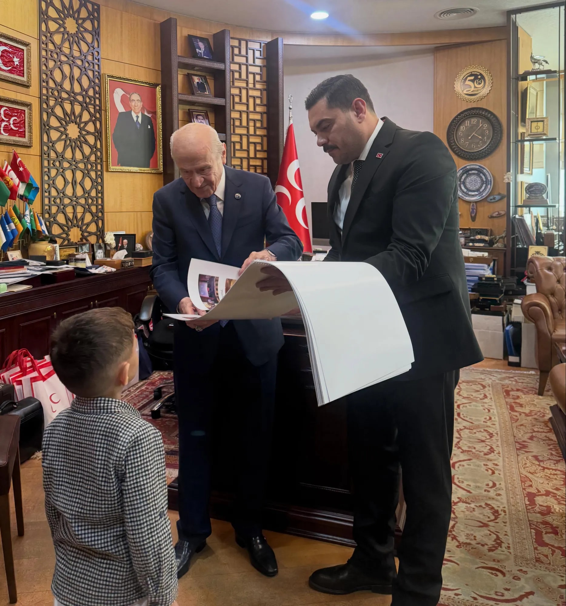 MHP Genel Merkezi’nde Burdur ve teşkilat gündemi masaya yatırıldı.