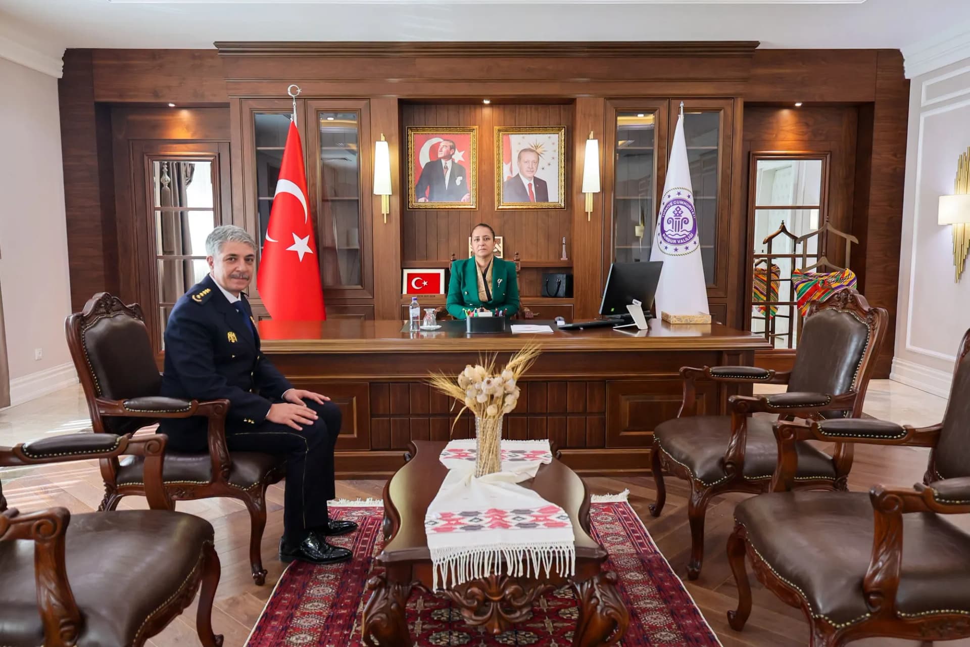 Burdur asayişinde yeni dönem: Göreve Vali ziyaretiyle başladı.