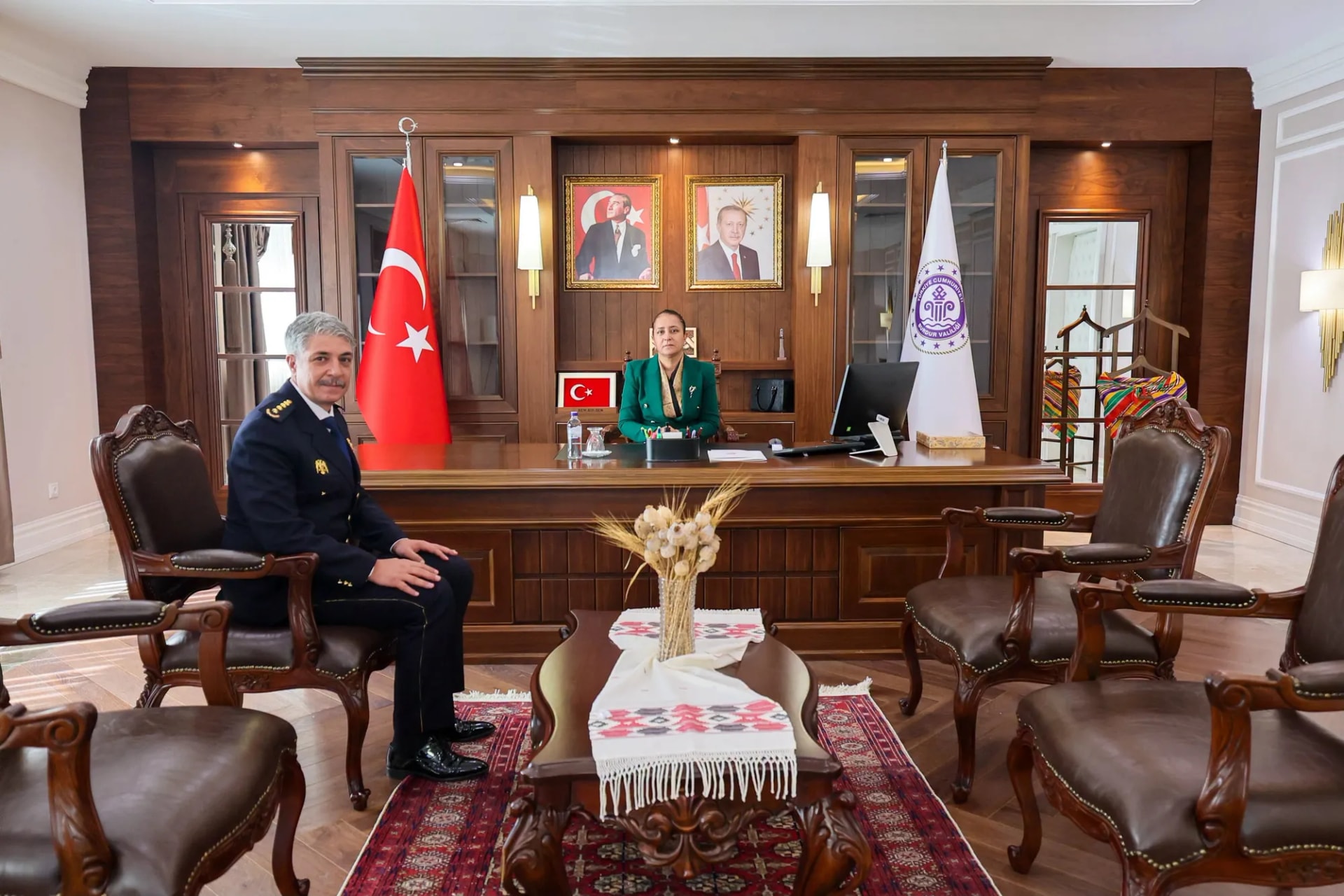Burdur asayişinde yeni dönem: Göreve Vali ziyaretiyle başladı.