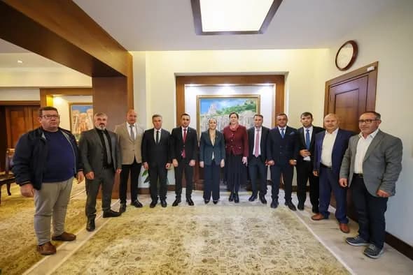 BTB’nin Yeni Yönetiminden Vali Bilgihan’a İlk Resmî Ziyaret.