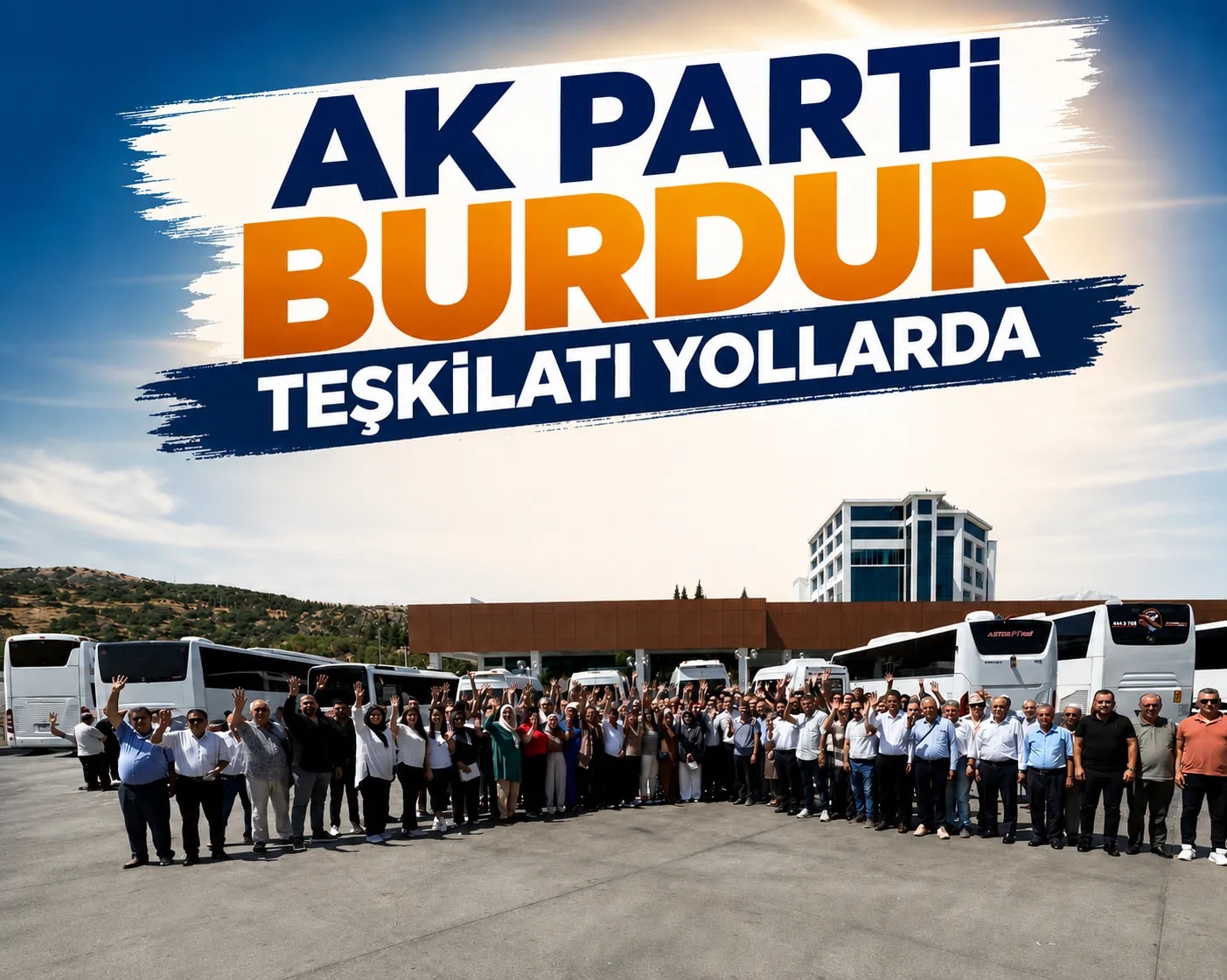 AK Parti teşkilatı yollarda.