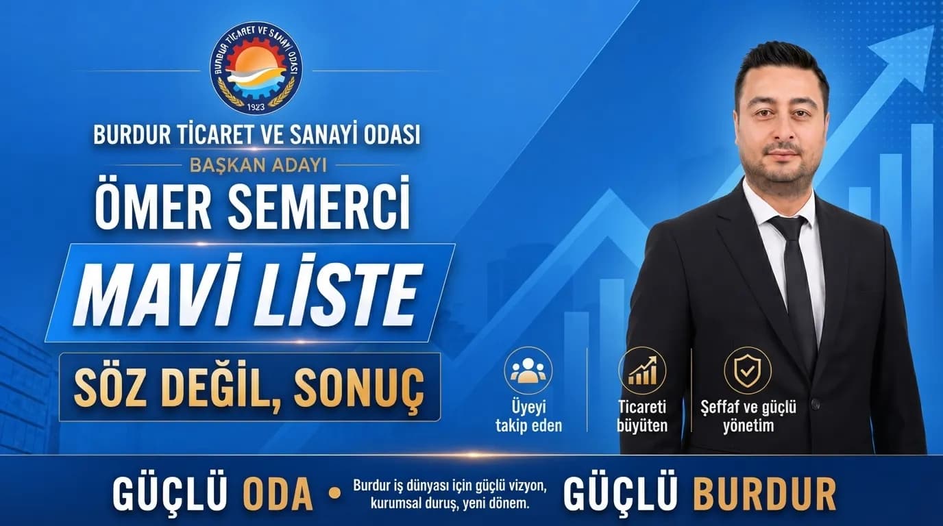 Ömer Semerci’den BUTSO Seçimleri Öncesi Yeni Dönem Mesajı: “Söz Değil, Sonuç”