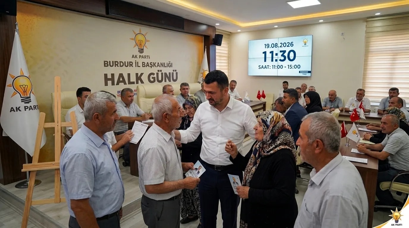 AK Parti Burdur Milletvekili Mustafa Oğuz’dan Halk Günü Buluşması