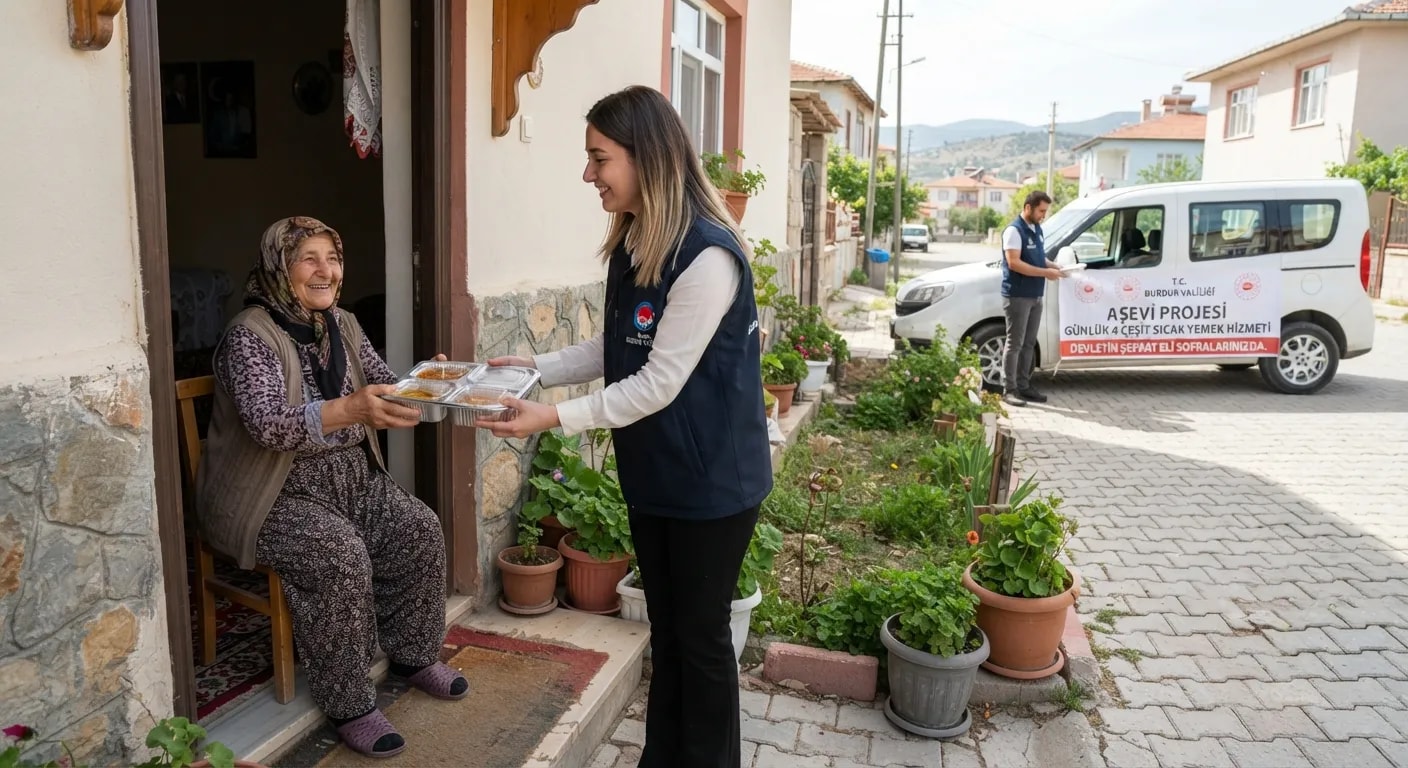 Burdur’da Sosyal Yardım Seferberliği: Devlet Desteği İhtiyaç Sahibi Ailelerin Yanında.