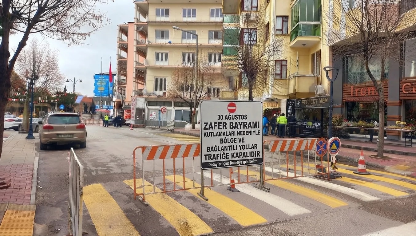 Zafer Bayramı Öncesinde Trafik Düzenlemesi.
