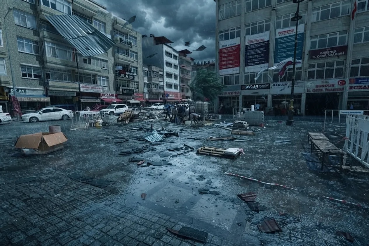 Meteoroloji Burdur’u Uyardı! Yarın Kuvvetli Rüzgâr ve Fırtına Bekleniyor.