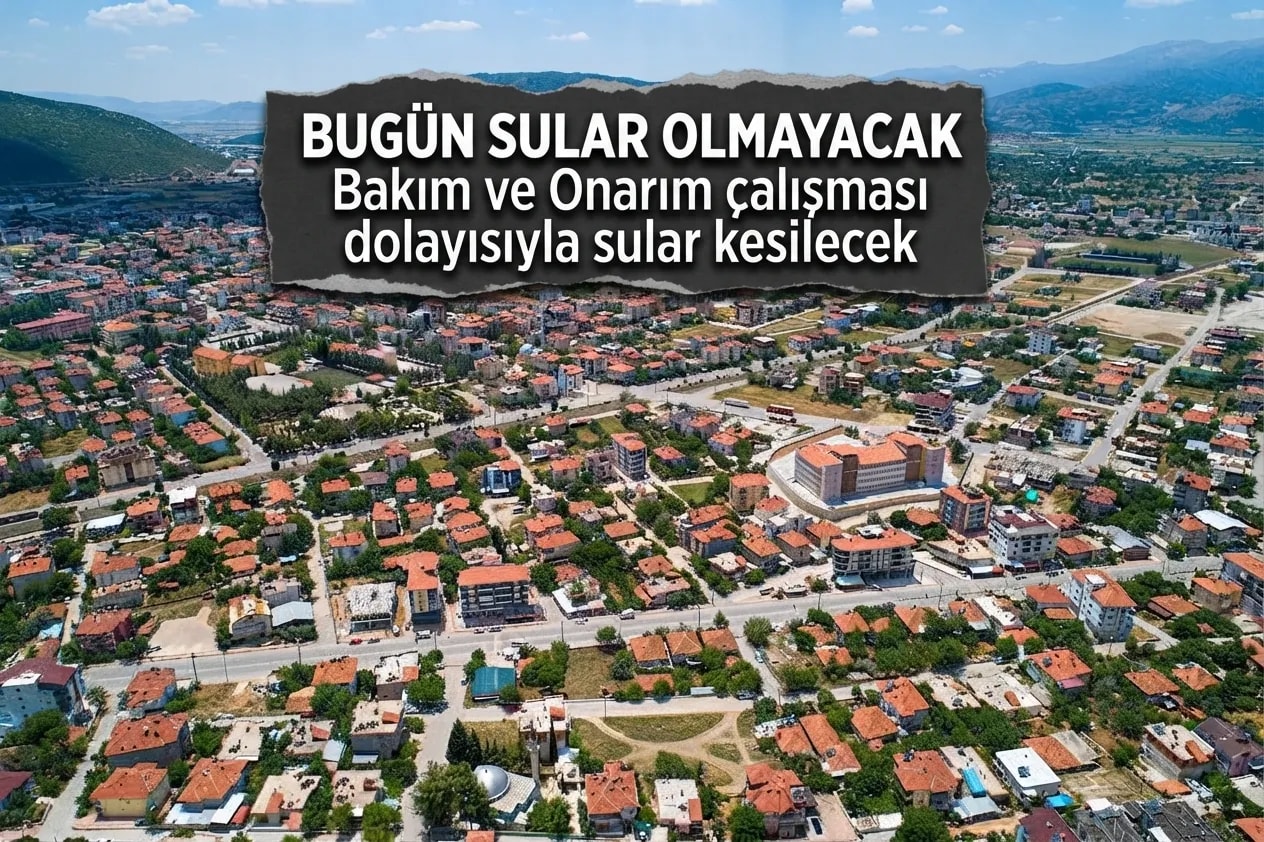 Burdur’da 5 Mahallede Su Kesintisi! Ekipler Sahada.