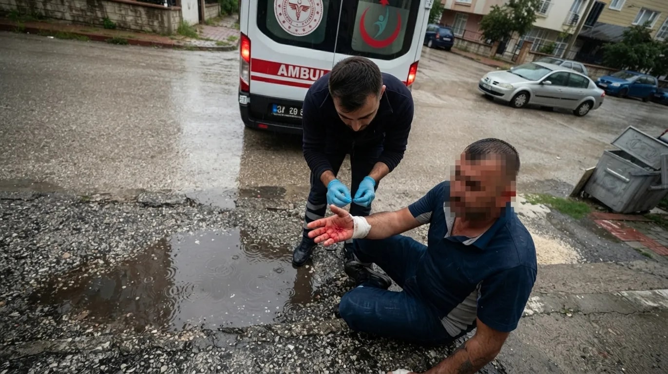 Burdur’da dikkat çeken olay: Kendi ihbarını yaptı, ambulansa binmek için polisle pazarlık etti.