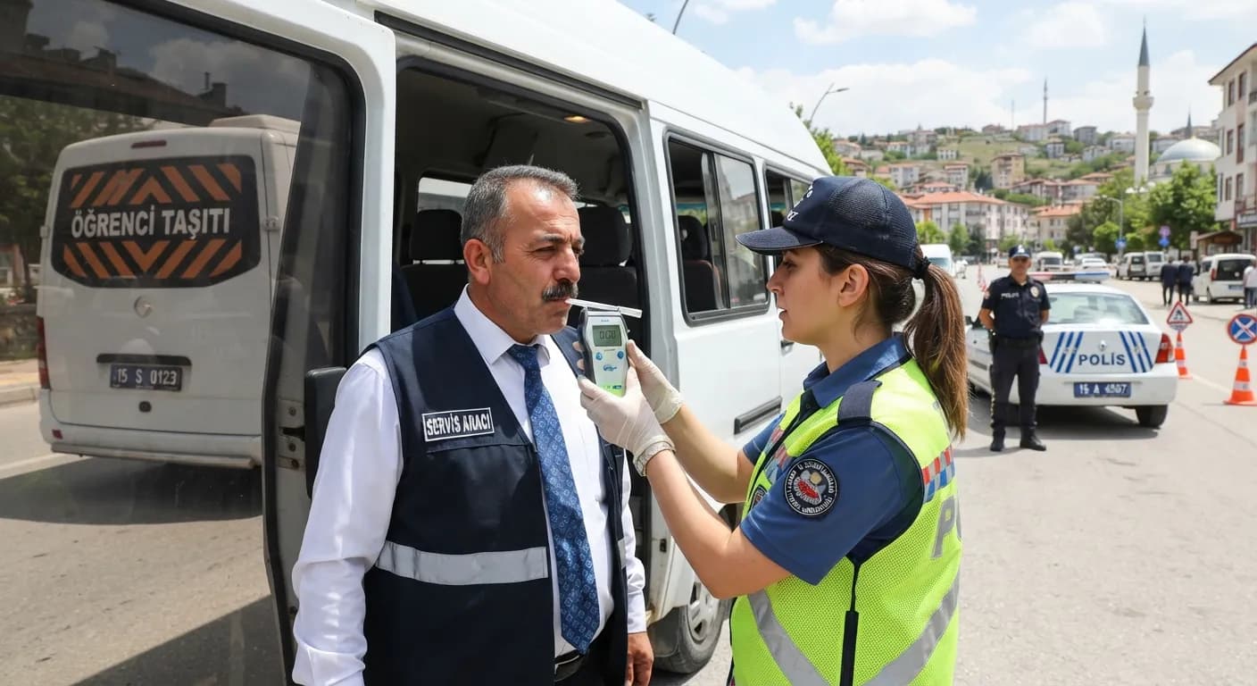 Gece Alkol Alıp Sabah Direksiyona Geçenler Dikkat! Ticari Araç Sürücülerini Bekleyen Büyük Risk.