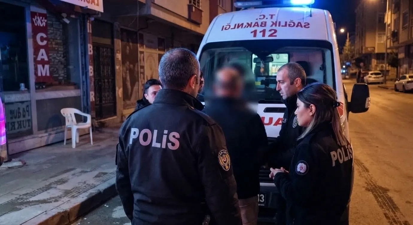 Burdur’da Gece Yarısı Hareketli Dakikalar! Evde Düştü, Ekiplere Zor Anlar Yaşattı