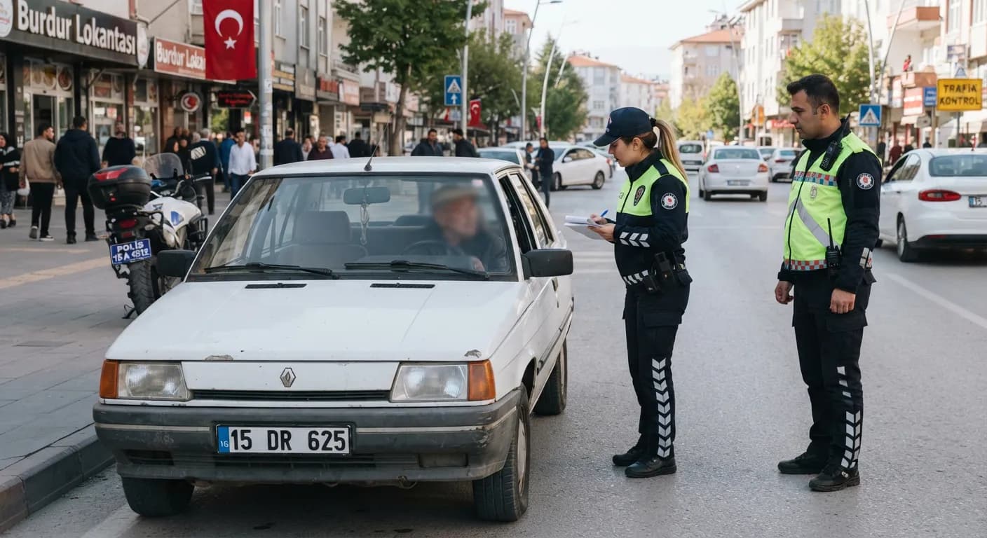 ÖERNEK BİR DAVRANIŞLA KIZI BABASINI İHBAR ETTİ ! “Babam Güvenli Araç Kullanamayabilir”