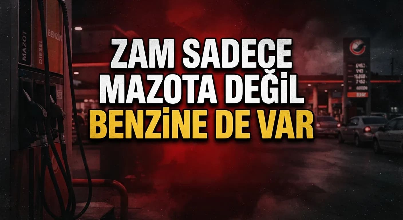 Akaryakıtta Çifte Zam Şoku! Motorinin Ardından Benzine de 2,47 TL Zam Geliyor.
