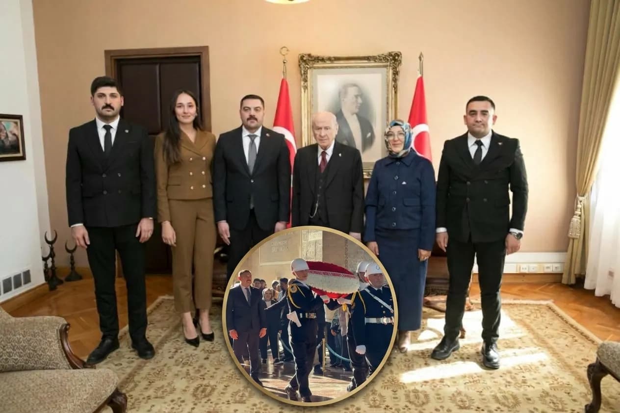 MHP Burdur Teşkilatından Ankara Çıkarması: Bahçeli’yi Ziyaret Ettiler, Anıtkabir’de Tören Düzenlediler.
