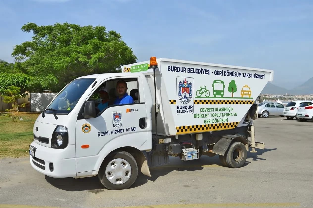 Burdur’da ambalaj atıklarında yeni dönem: “Geri Dönüşüm Taksi” 5 Ekim’de başlıyor