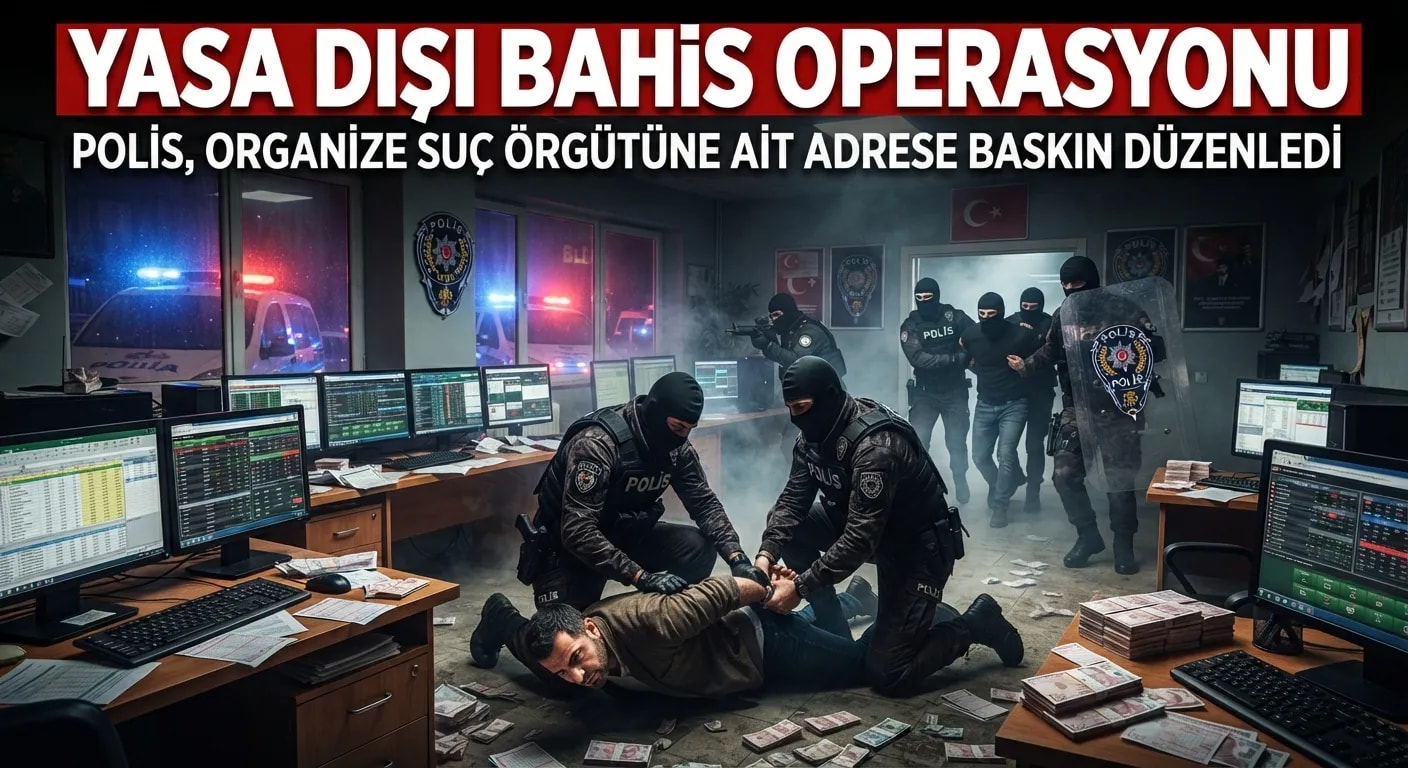 Burdur’da Yasa Dışı Bahis Operasyonu: 199,9 Milyon TL’lik Para Trafiği Ortaya Çıktı