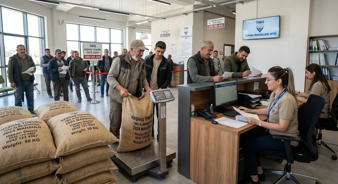 TMO’dan Haşhaş Üreticilerine Yeni Dönem , Bu yıl ilk olacak.