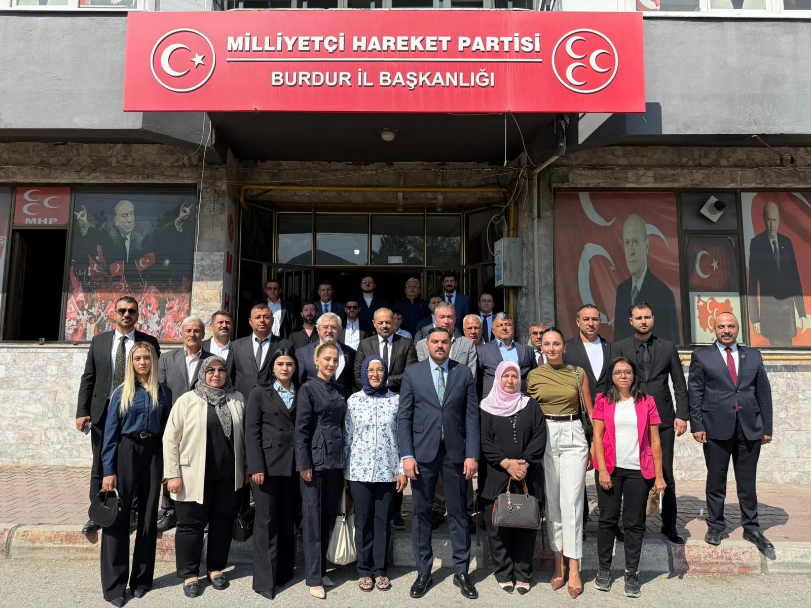 MHP Burdur’da Yeni Dönemin Görev Dağılımı Açıklandı