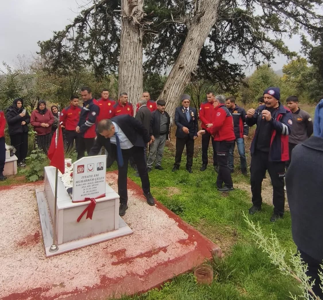 Burdur’da genç itfaiyeci Muharrem Çelen, ölümünün 3’üncü yılında unutulmadı.